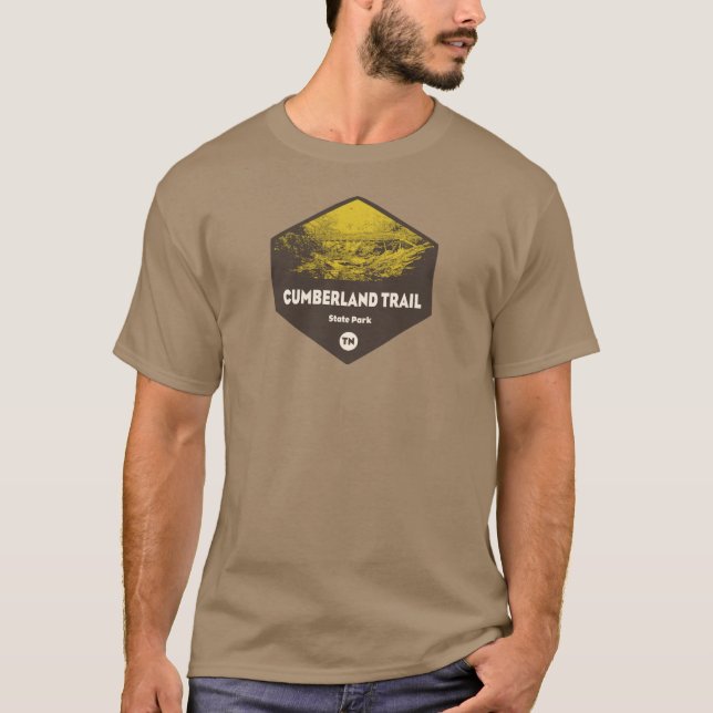 Cumberland Trail State Park Tennessee T Shirt (Framsida)