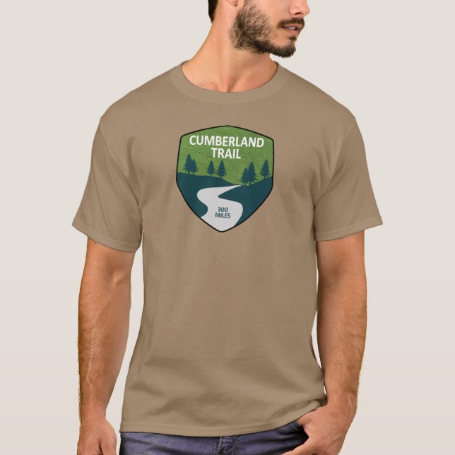 Cumberland Trail Tennessee T Shirt (Framsida)