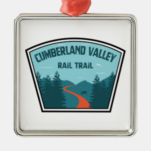 Cumberland Valley Rail Trail Julgransprydnad Metall