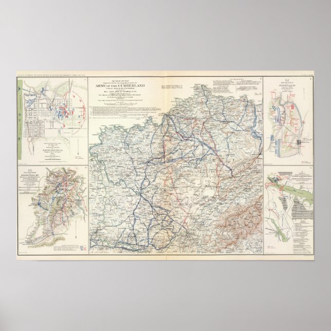 Cumberlands armé poster (Framsidan)