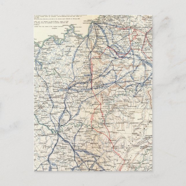 Cumberlands armé vykort (Framsida)