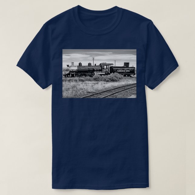 Cumbres and Toltec Railyard T Shirt (Design framsida)