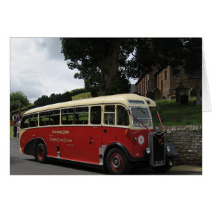 Cumbria Classic Coacher Hälsningskort