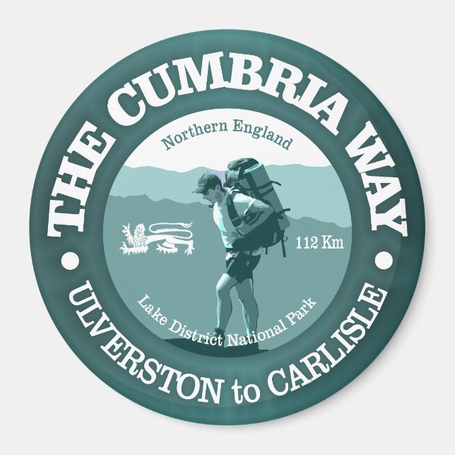 Cumbria Way (T) Magnet (Framsidan)