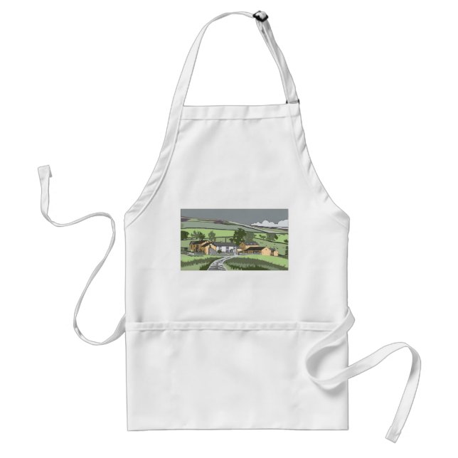 Cumbrian Farmhouse Förkläde (Framsidan)