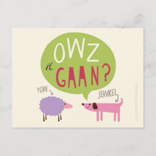 Cumbrian Owz IT-vykort Vykort
