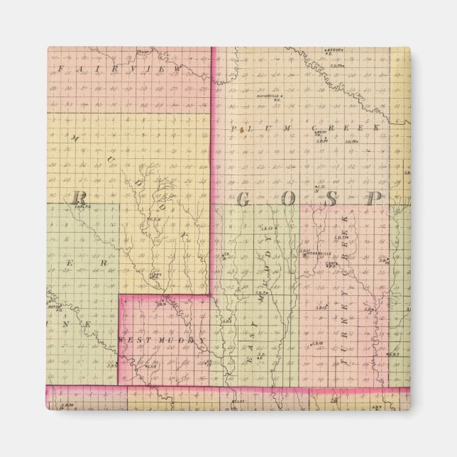 Cuming County Nebraska Magnet (Framsidan)