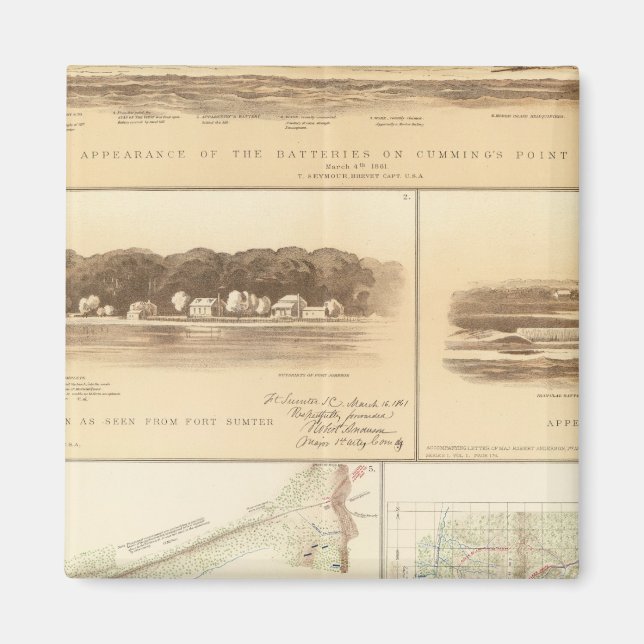 Cumming-batterier och -verk magnet (Framsidan)