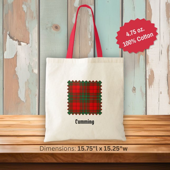 Cumming Clan Tartan Tygkasse (Skapare uppladdad)