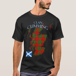 Cumming Scottish Klan Tartan Scotland T Shirt