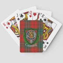 Cumming skotska klan tartan & vapen