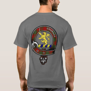 Cumming Tartan Klan Badge T-Shirt