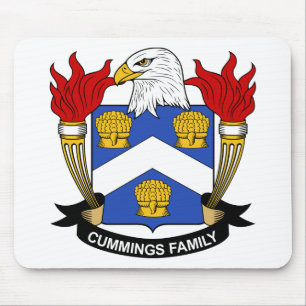Cummingsfamiljvapensköld Musmatta
