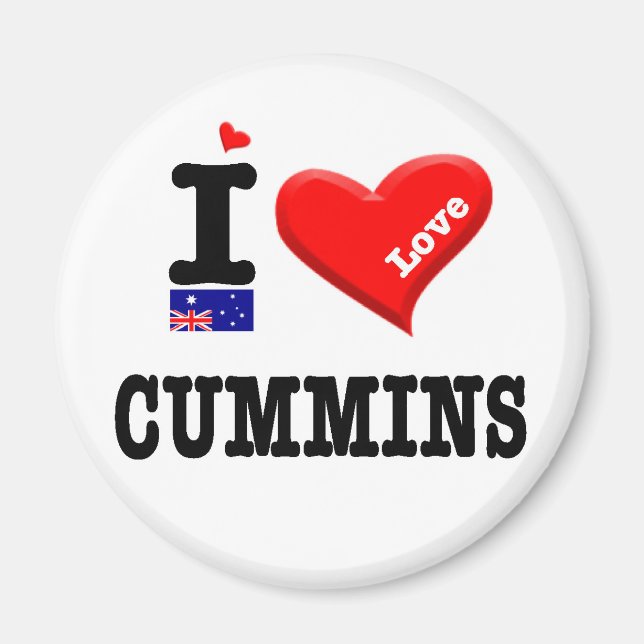 CUMMINS - I Kärlek Magnet (Framsidan)