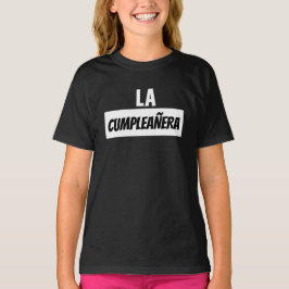 Cumpleañera niña t shirt