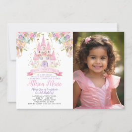 Cumpleaños de la Princesa Inbjudningar