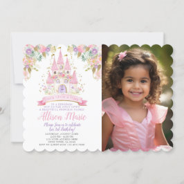 Cumpleaños de la Princesa Inbjudningar