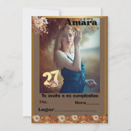 cumpleanos Invitation Inbjudningar