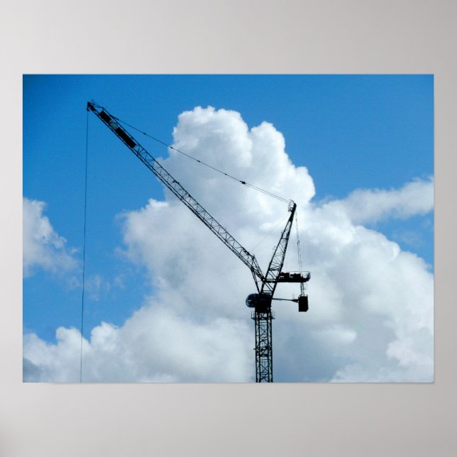 Cumulonimbus Crane Poster (Framsidan)