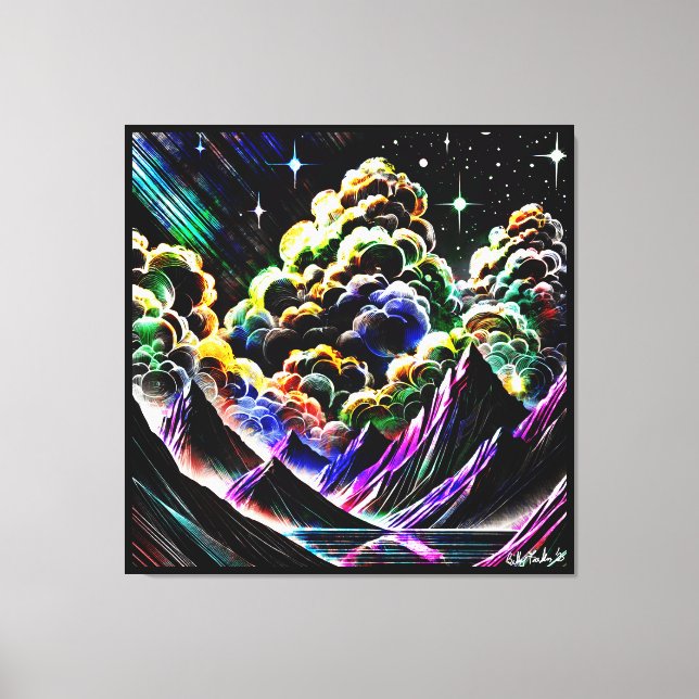 Cumulus Canyon Canvastryck (Framsida)