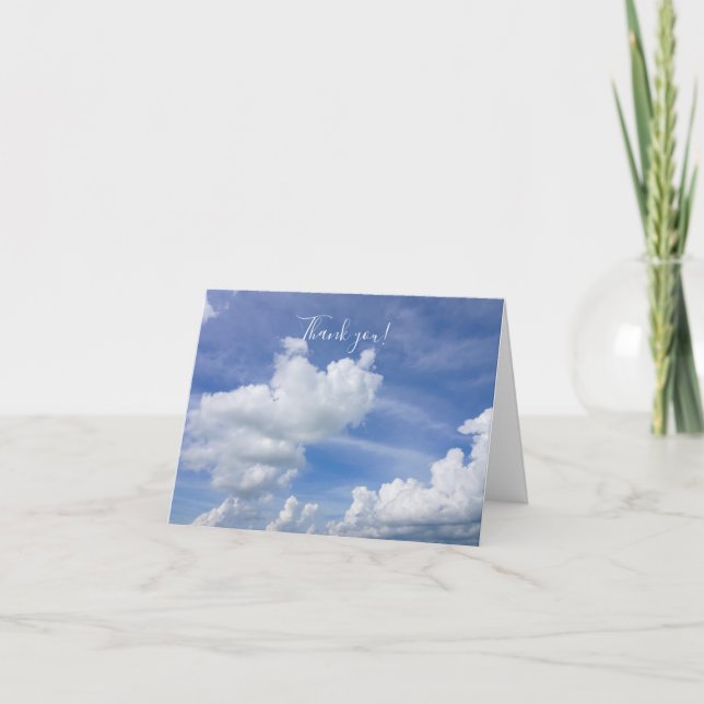 Cumulus Puffs Tackkort (Framsida)
