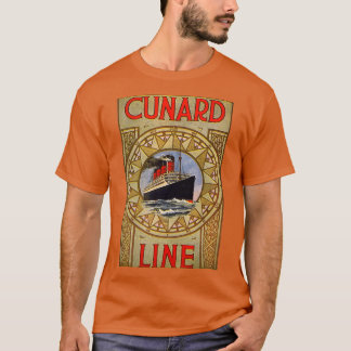 Cunard Line vintage resor poster T Shirt