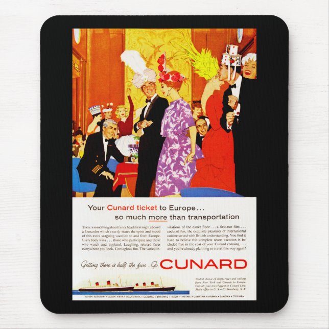 Cunard Queen's Party Ad Musmatta (Framsidan)