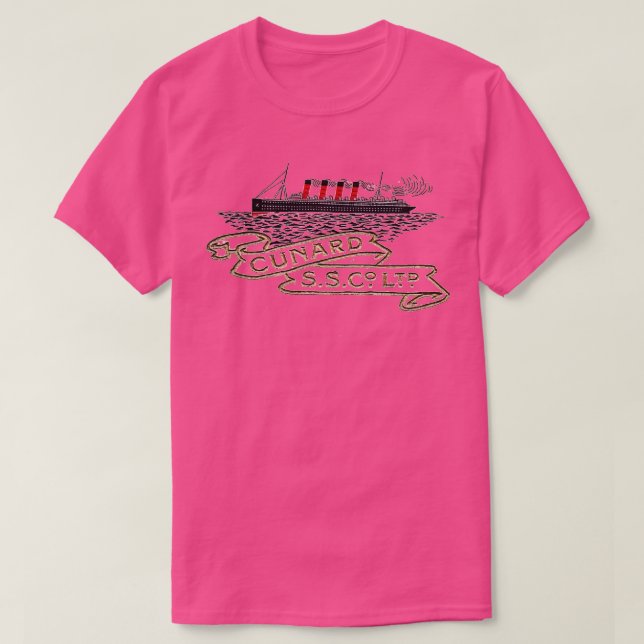 Cunard T Shirt (Design framsida)