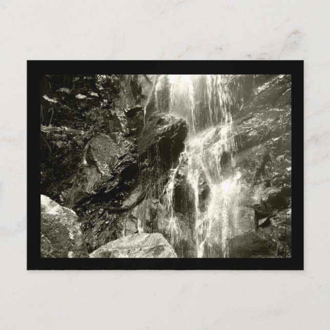 Cunch 72 Monokrome Collection - Waterfall Vykort (Framsida)