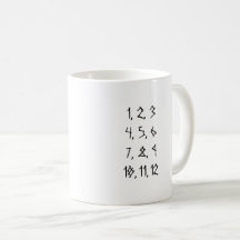 Cuneiform Numerals Mugg