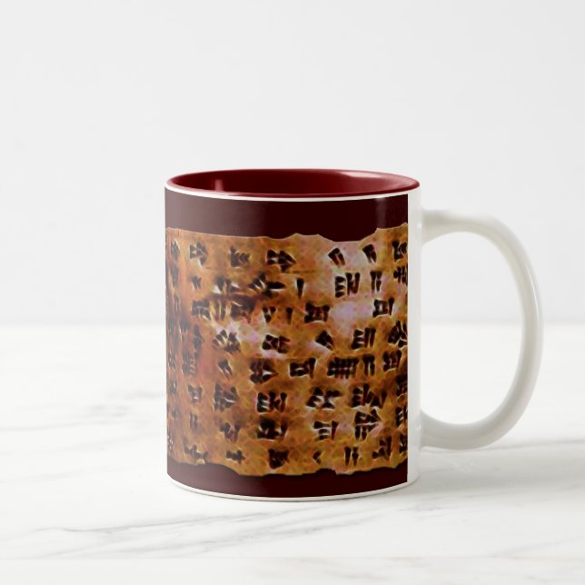 CUNEIFORM SCRIPT Gift Mugg (Höger)