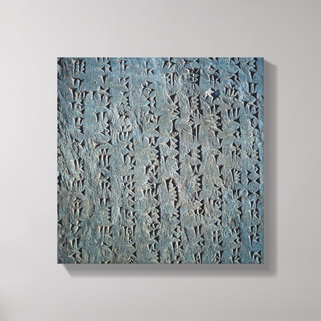 Cuneiform-skript Canvastryck (Framsida)