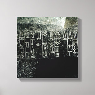 Cuneiform-skript Canvastryck