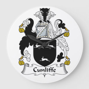 Cunliffe familjvapensköld stor klocka