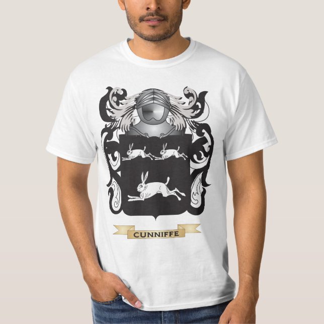 Cunniffe vapensköld t-shirt (Framsida)
