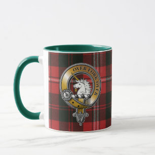 Cunningha Tartan & Badge Mugg