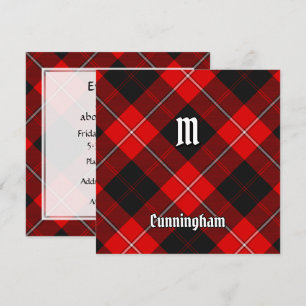 Cunningham Clan Tartan Inbjudningar