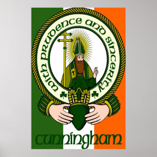 Cunningham Klan Motto Print Poster