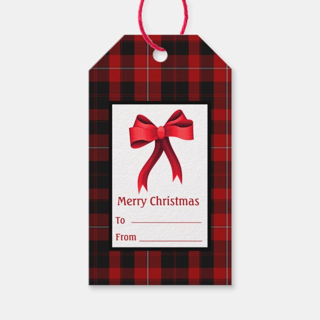 Cunningham Klan P Juletiketters Presentetikett (Framsidan)
