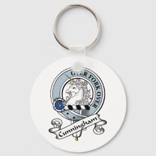 Cunningham klanemblem nyckelring