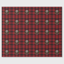 Cunningham skotska klan tartan och vapensköld