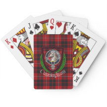 Cunningham skotska klan tartan & vapen