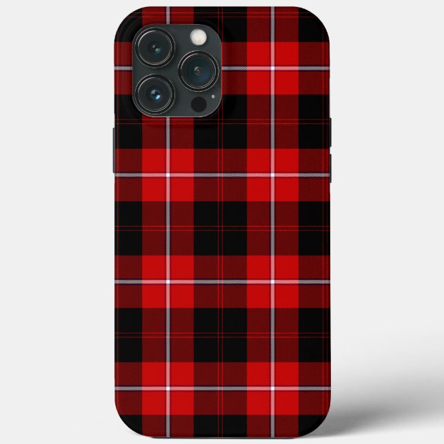 Cunningham Tartan Red Black Play (Baksida)