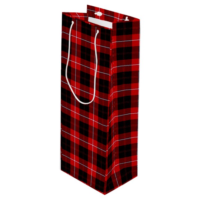Cunningham Tartan Red Black Play (Framsidan Vinklad)