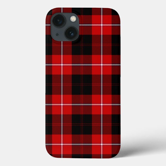 Cunningham Tartan Red Black Play (Baksida)