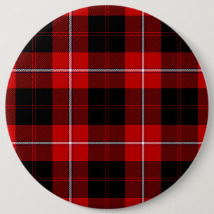 Cunningham Tartan Red Black Play Knapp