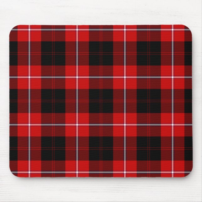 Cunningham Tartan Red Black Play Musmatta (Framsidan)