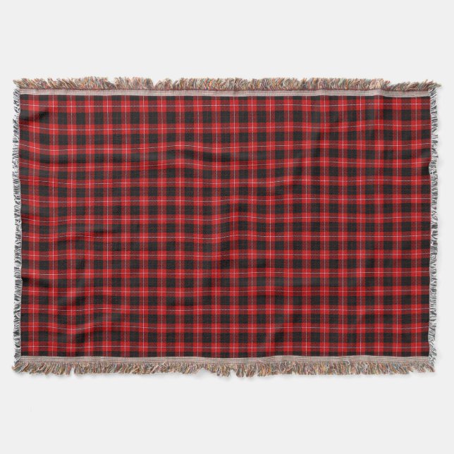 Cunningham Tartan Red Black Play Mysfilt (Framsidan)