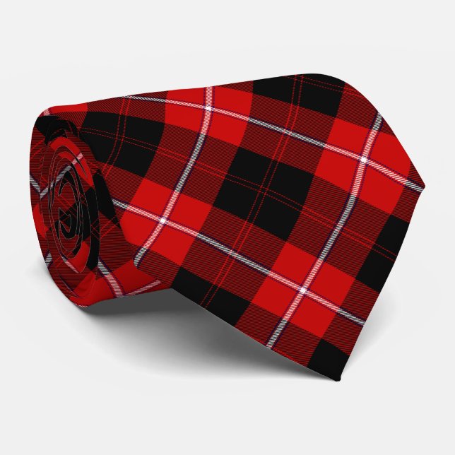 Cunningham Tartan Red Black Play Slips (Rullad)