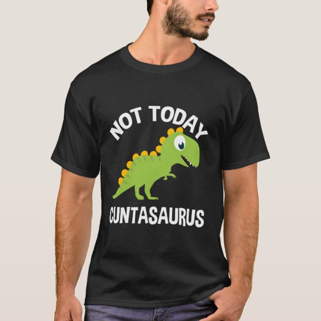 Cuntasaurus T Shirt (Framsida)